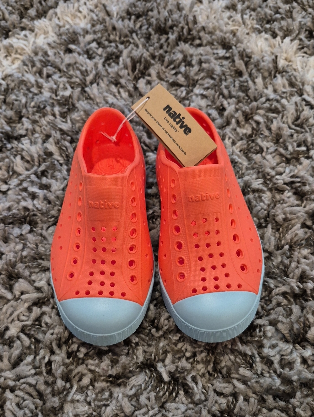 Native Jefferson Popstar Orange Shoes